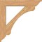 Ekena Millwork Legacy Traditional Smooth Bracket w/ Offset Brace, Western Red Cedar, 7 1/2"W x 40"D x 40"H BKT0806X40X40LEC01SWR - alternate 2